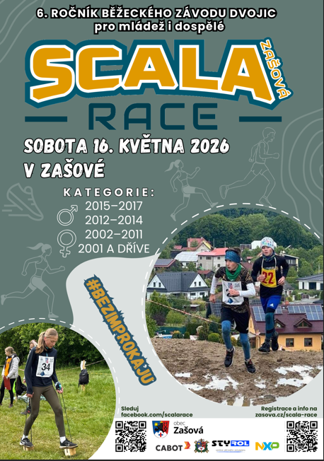 Běžecký závod dvojic SCALA