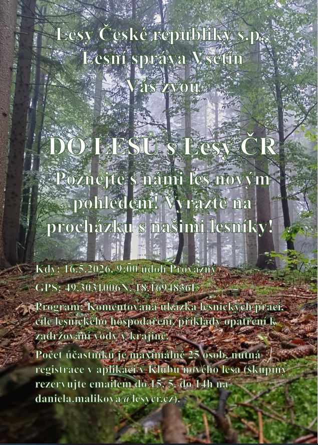 DO&nbsp;LESŮ s&nbsp;Lesy ČR
