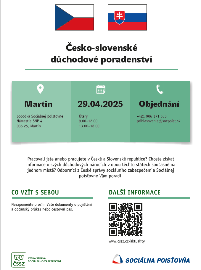 Česko-slovenské důchodové poradenství